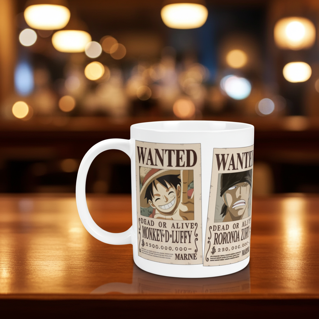 ONE PIECE - Wanted - Mug céramique 325ml bems
