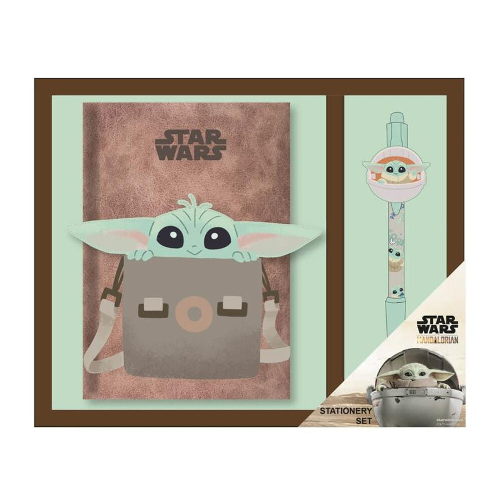 Ensemble de papeterie Grogu Star Wars The Mandalorian cerda