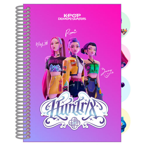 Carnet A7 Demon Hunters K-pop safta