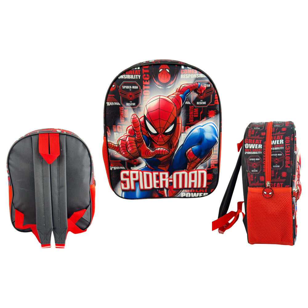 Sac à dos 3D Marvel Spiderman Hero 30 cm manenti