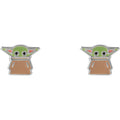 Boucles d'oreilles Grogu en argent sterling Star Wars : Le Mandalorien peershardy