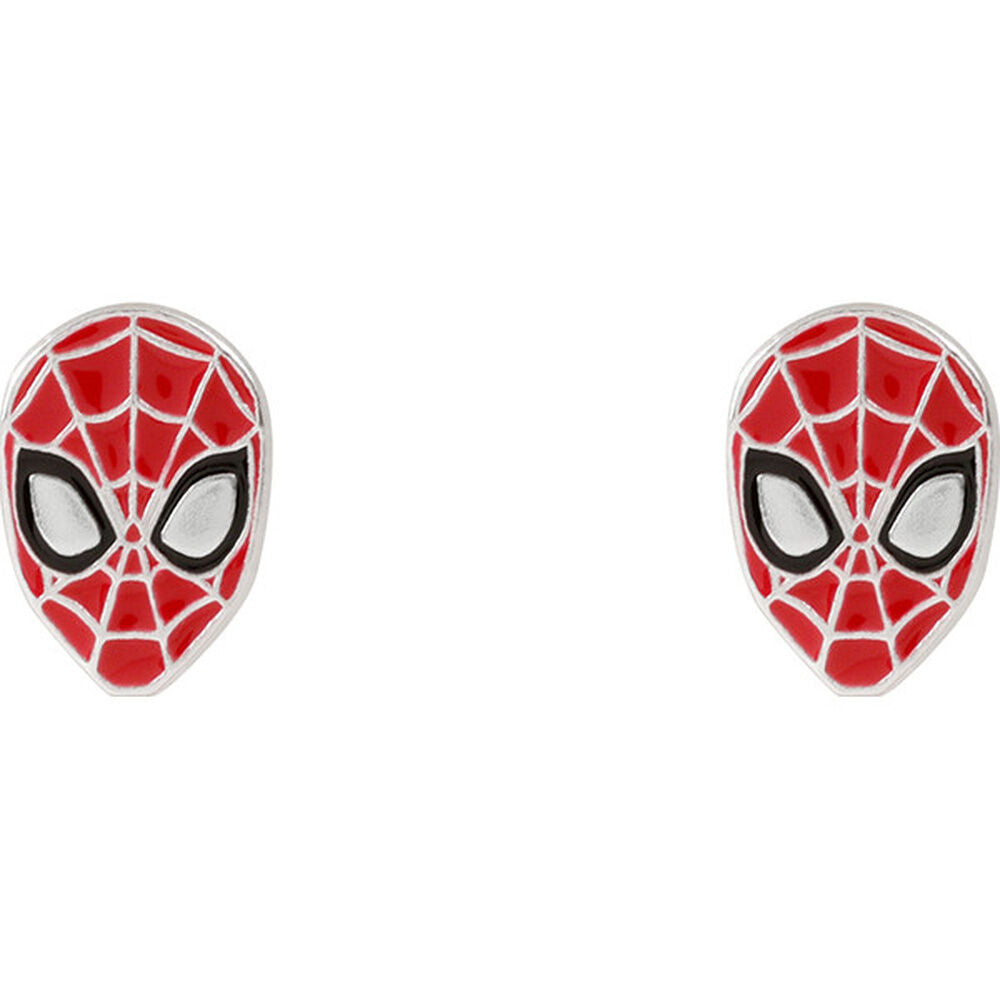 Boucles d'oreilles Marvel Spiderman en argent sterling peershardy