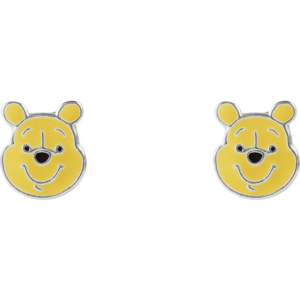 Boucles d'oreilles en argent sterling Disney Winnie l'Ourson peershardy