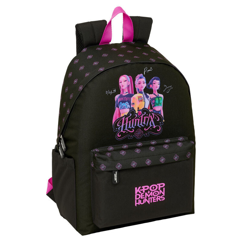 Sac à dos K-pop Demon Hunters noir 14,1 pouces safta