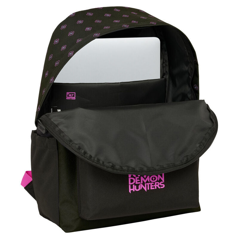 Sac à dos K-pop Demon Hunters noir 14,1 pouces safta