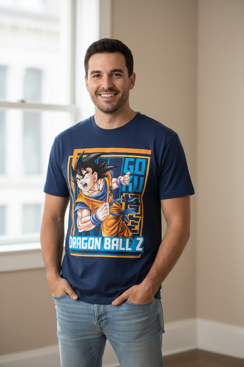 t-shirt Dragon Ball Z Goku TOEI ANIMATION