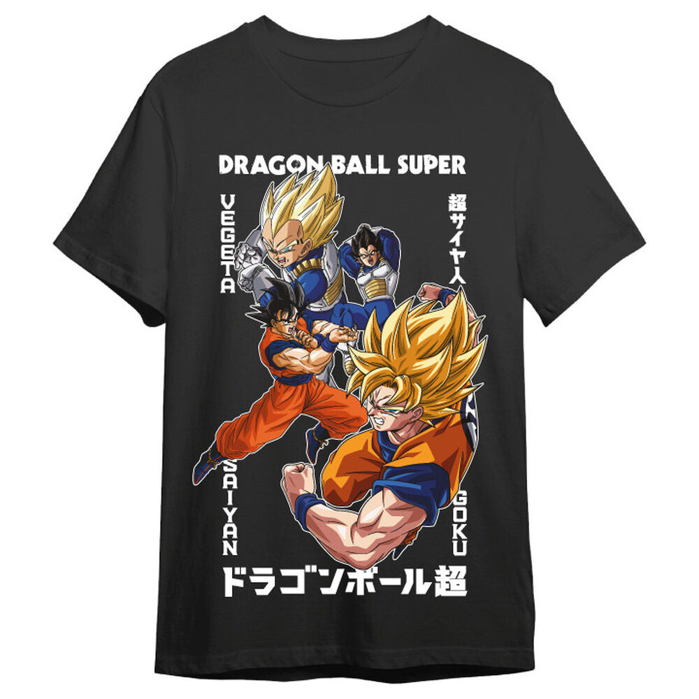 T-shirt Dragon Ball Super Vegeta & Goku TOEI ANIMATION