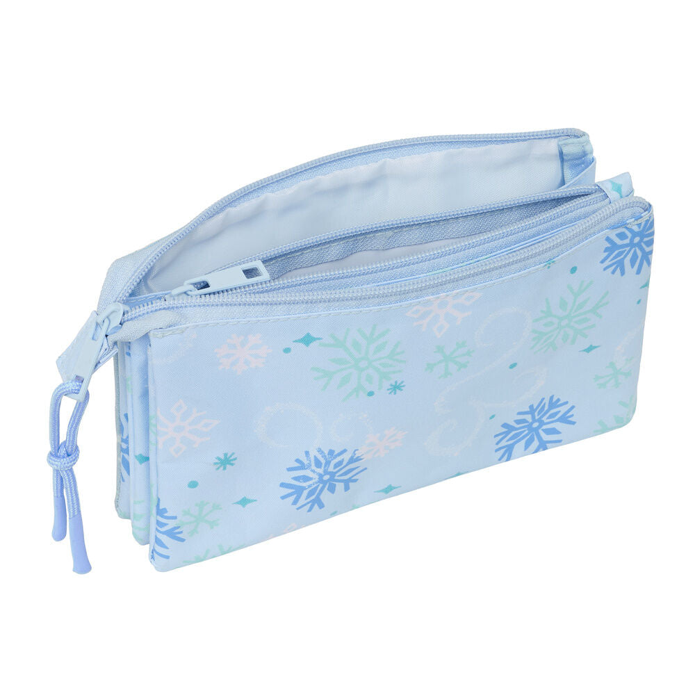 Trousse triple Disney La Reine des Neiges safta