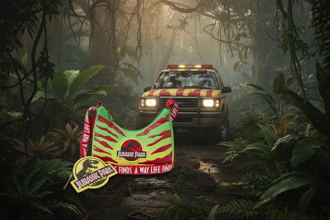 Sac bandouilère Jurassic Park Loungefly ID9