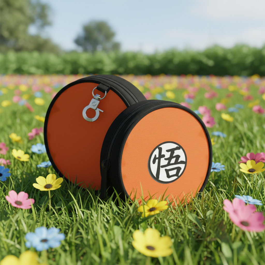 Porte-monnaie Dragon Ball rond Redstring