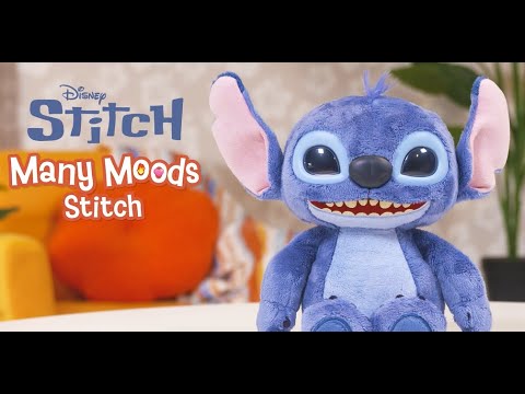 Disney Stitch interactive plush toy 30cm