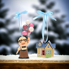 DISNEY - Carl & la Maison - Set de 2 Décorations bems