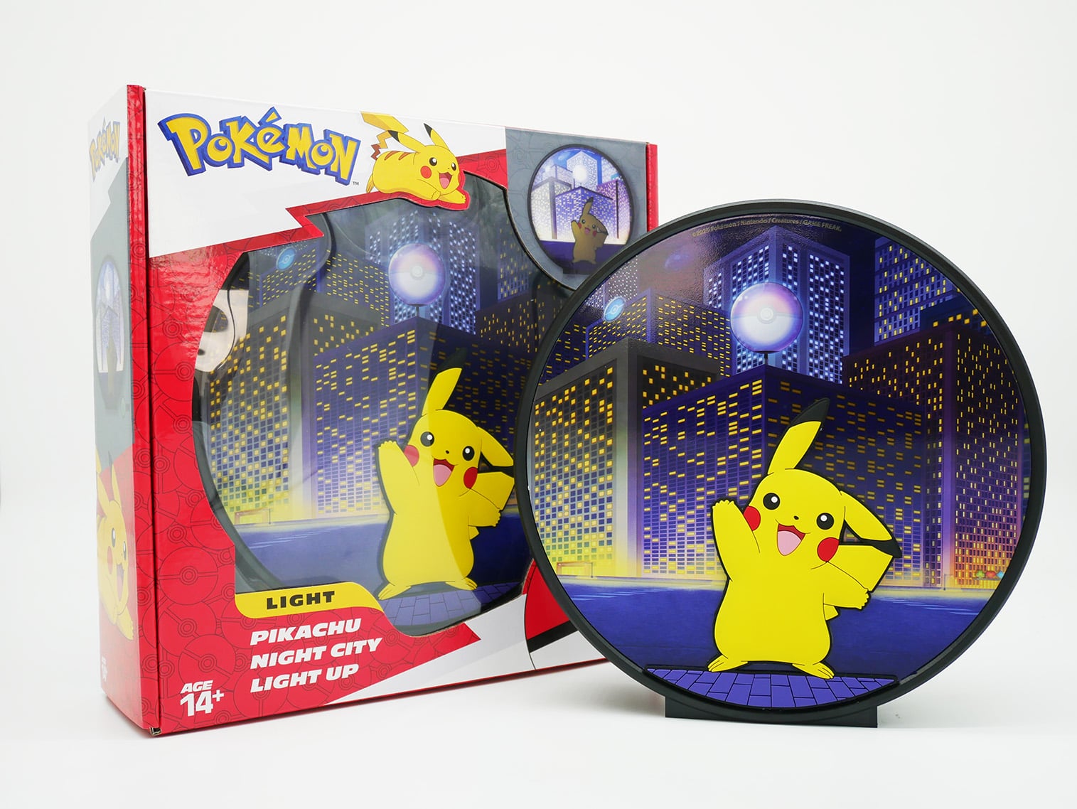 POKEMON - Pikachu Night City - Lampe bems