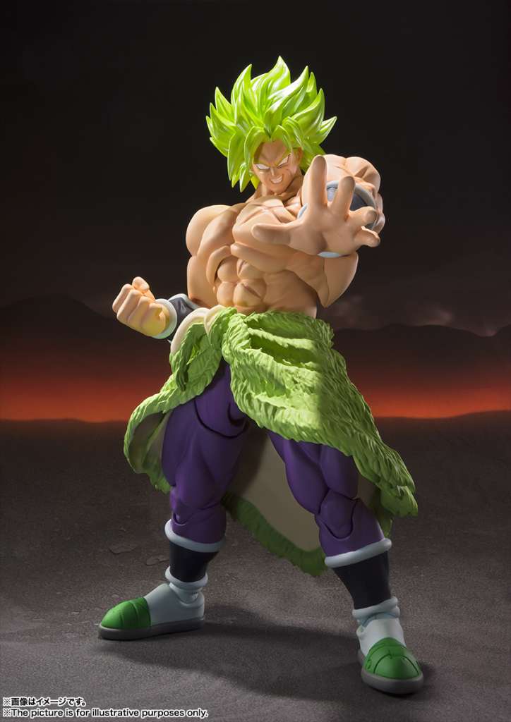 DRAGON BALL Z - Broly "Super Saiyan" - Figurine S.H. Figuarts 22cm Bandai tamashii nations