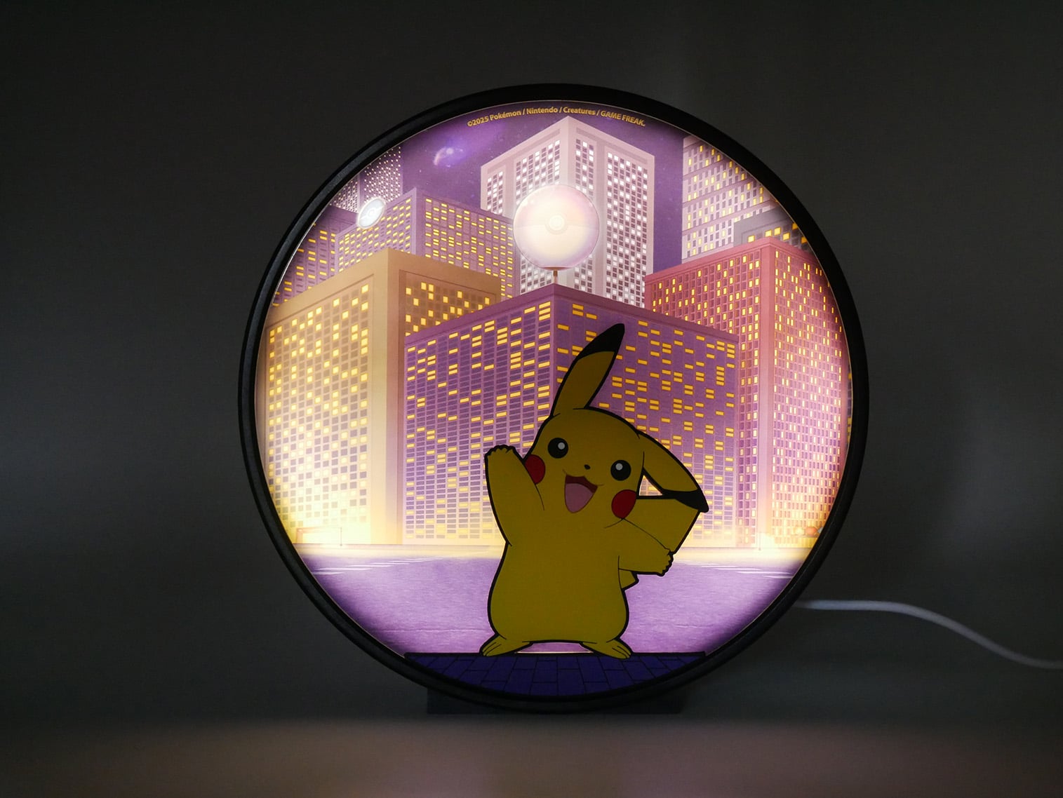 POKEMON - Pikachu Night City - Lampe bems