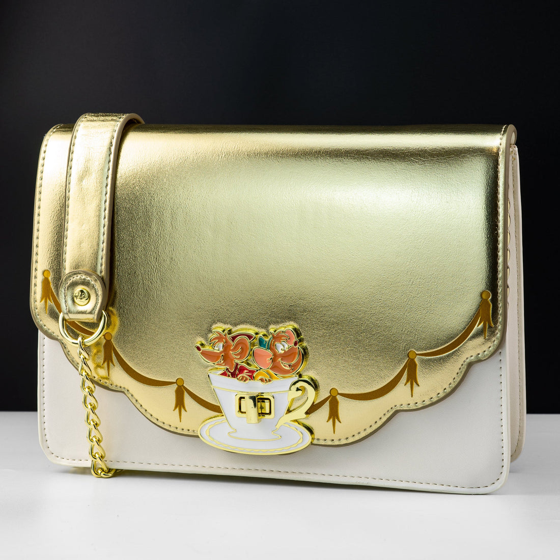 Sac à bandouillère Loungefly import cendrillon " gus & jack " Bulma-shop