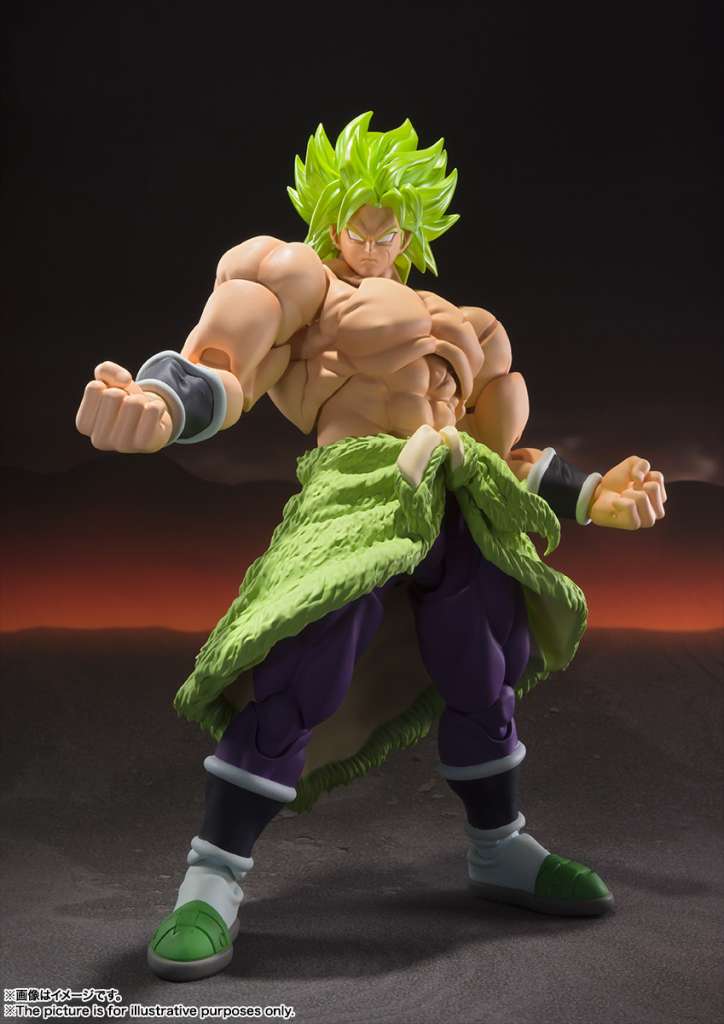 DRAGON BALL Z - Broly "Super Saiyan" - Figurine S.H. Figuarts 22cm Bandai tamashii nations
