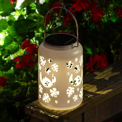 STITCH - Lanterne Solaire Ext. Projection 'LunaGlo' paladone