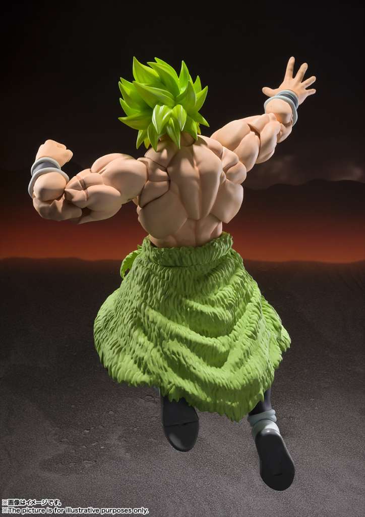 DRAGON BALL Z - Broly "Super Saiyan" - Figurine S.H. Figuarts 22cm Bandai tamashii nations