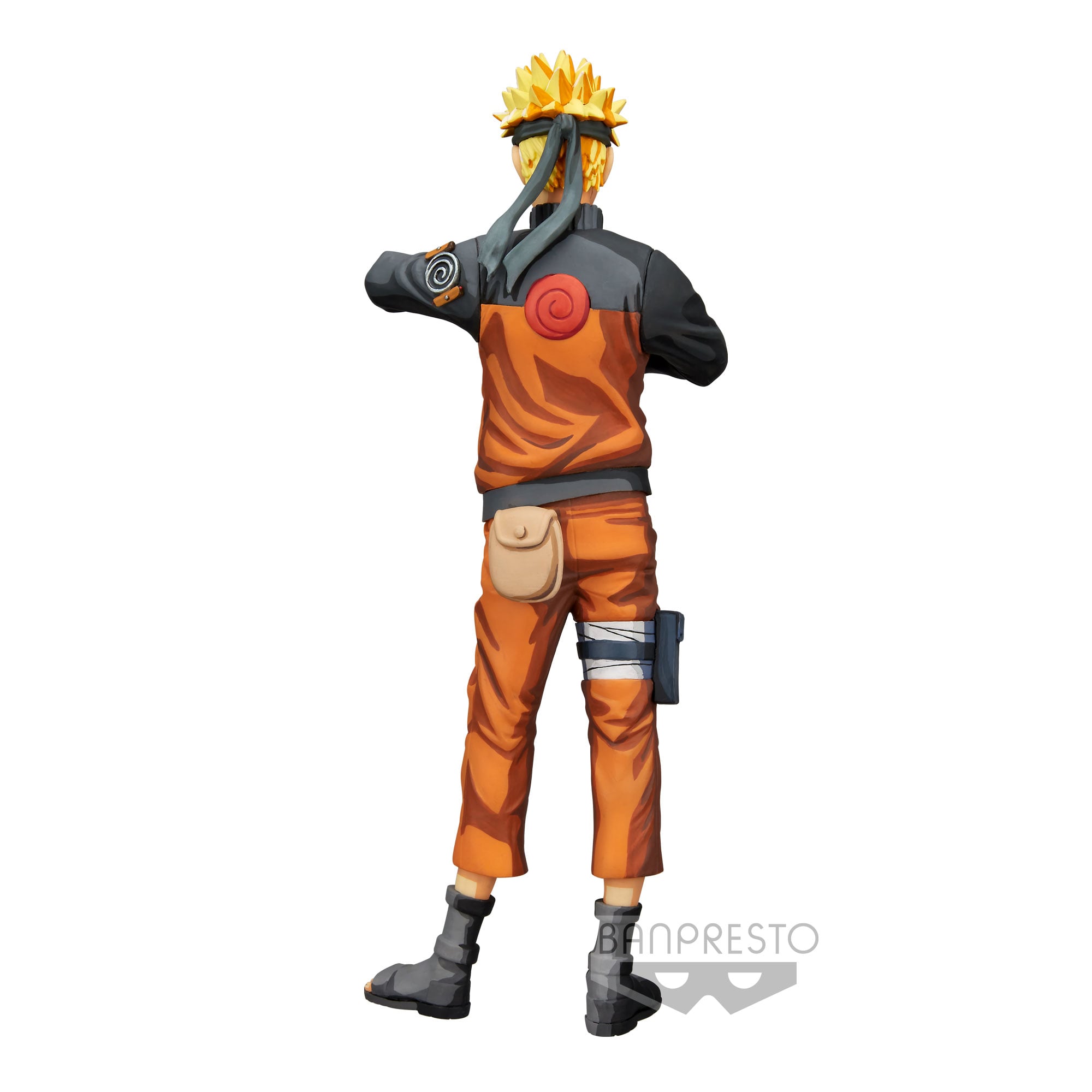 NARUTO SHIPPUDEN - Uzumaki Naruto - Figurine Grandista Nero bems