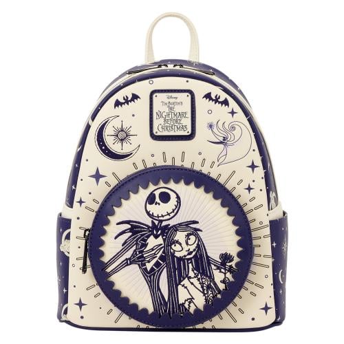 NBX - Jack Skellington & Sally "Night Sky" - Mini Sac à Dos LoungeFl Loungefly