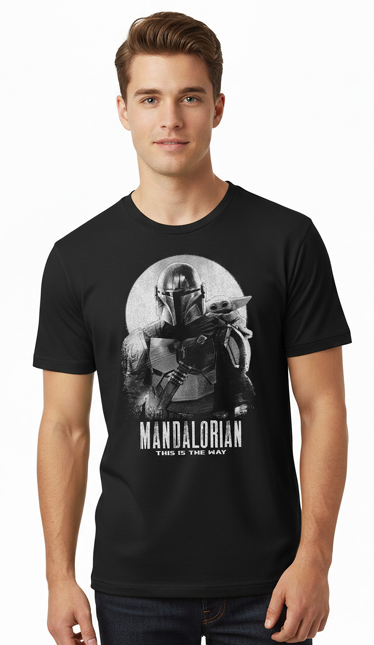 MANDALORIAN & GROGU - This is the way - T-Shirt cotton division