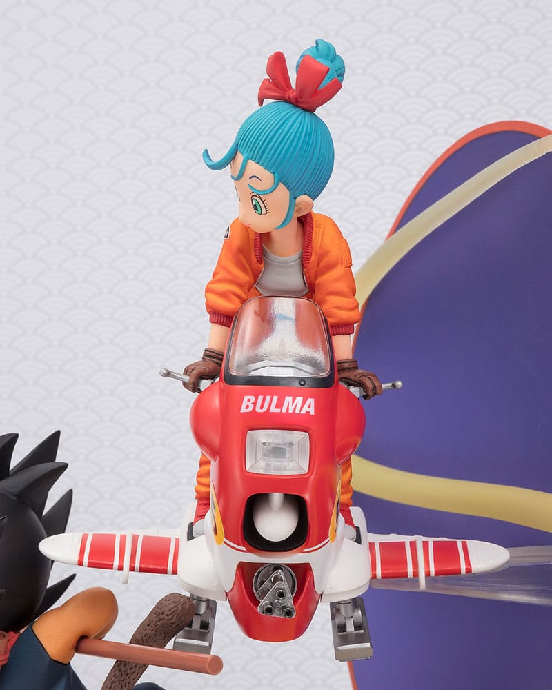 DRAGON BALL - Son Goku & Bulma - Statuette FiguartsZERO 18cm bems