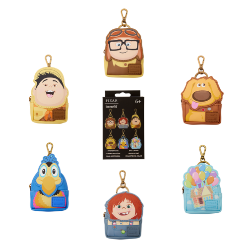 DISNEY - La-Haut - Mini Backpack Bag Charm Loungefly Mystery Box Loungefly