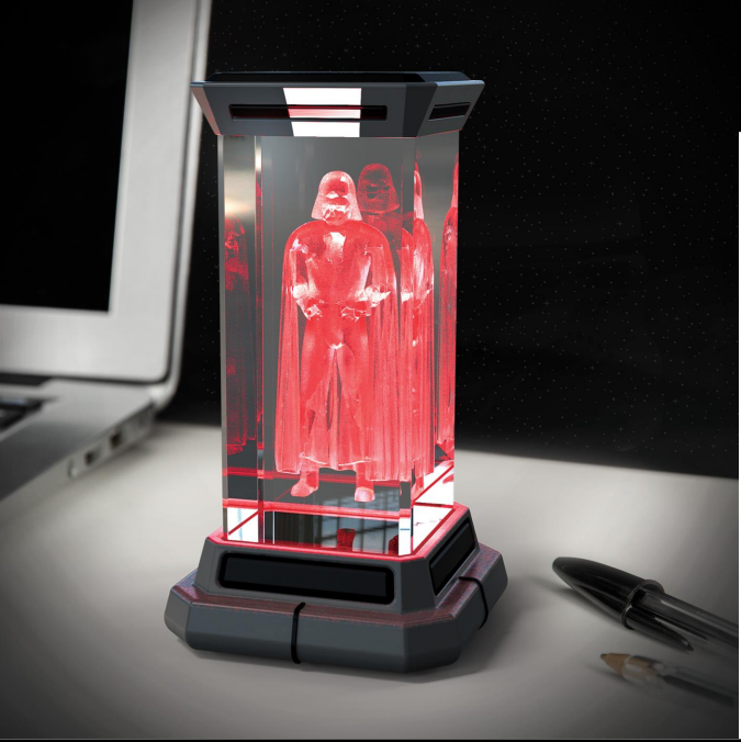 STAR WARS - Dark Vador - Lampe Holographique 13cm bems