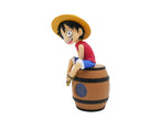 ONE PIECE - Luffy sur Tonneau - Réveil Lumineux LED - 27 cm bems
