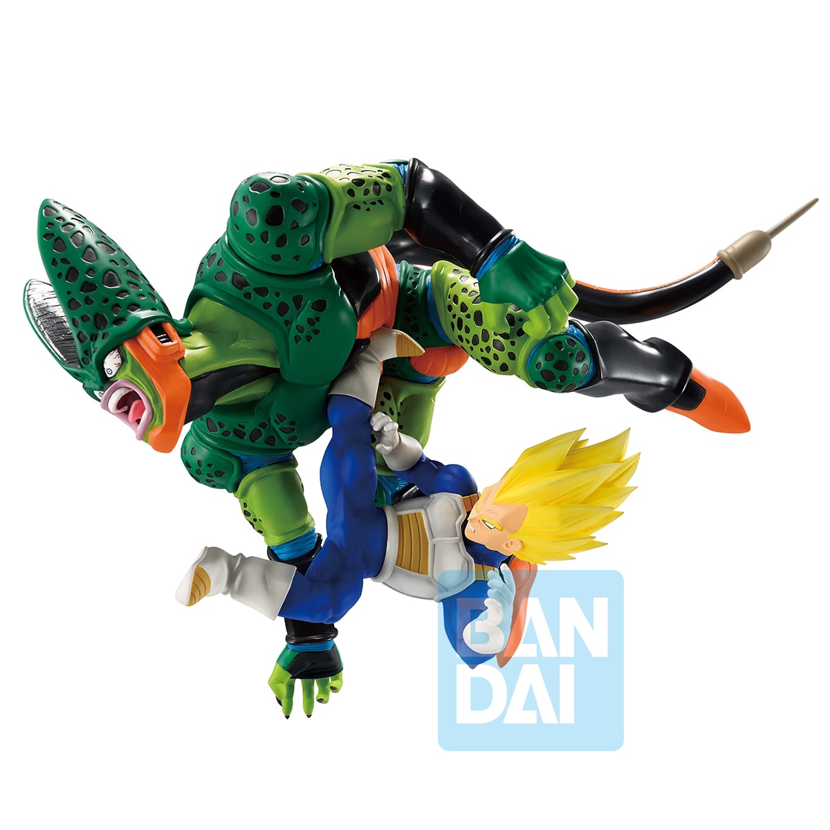 DRAGON BALL Z - Vegeta VS Cell - Figurine Dragon History II 17cm bems