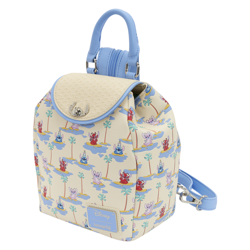 LILO & STITCH - Stitch, Angel & Leroy - Mini Sac à dos Loungefly Loungefly