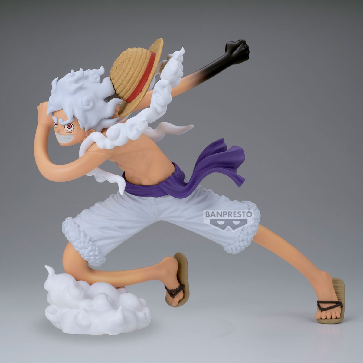 ONE PIECE - Monkey D. Luffy Gear 5 - Figurine Grandista 22cm bems