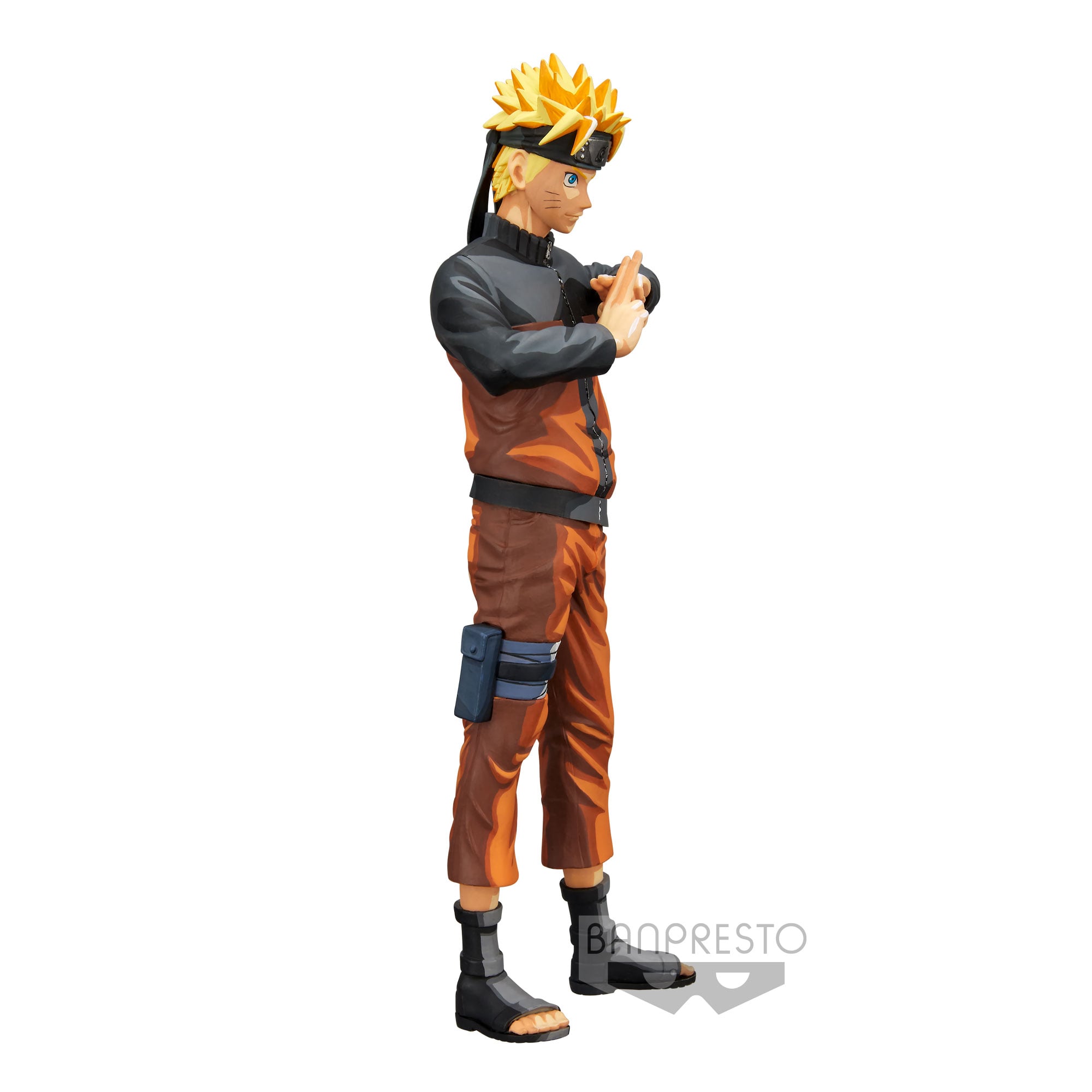 NARUTO SHIPPUDEN - Uzumaki Naruto - Figurine Grandista Nero bems