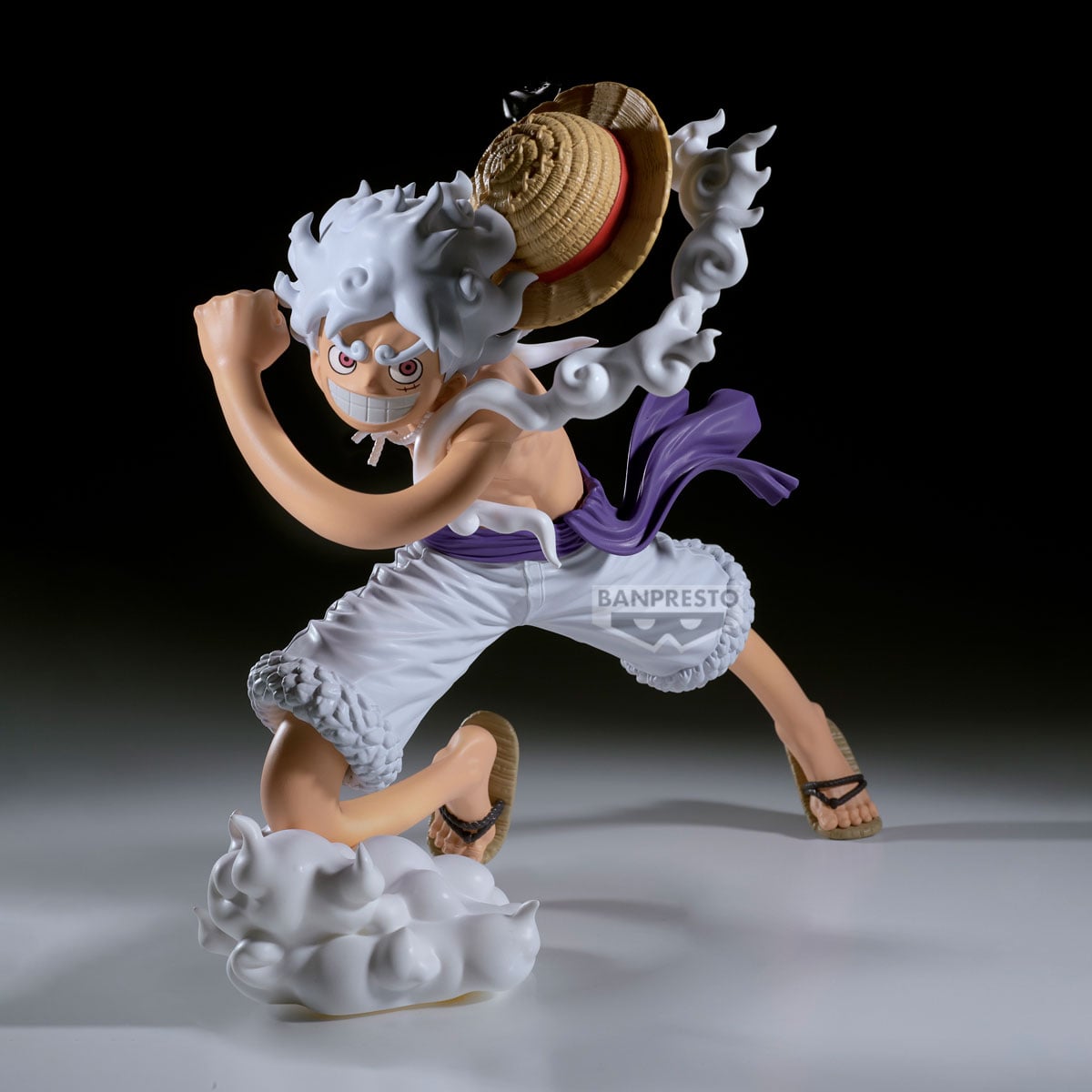 ONE PIECE - Monkey D. Luffy Gear 5 - Figurine Grandista 22cm bems