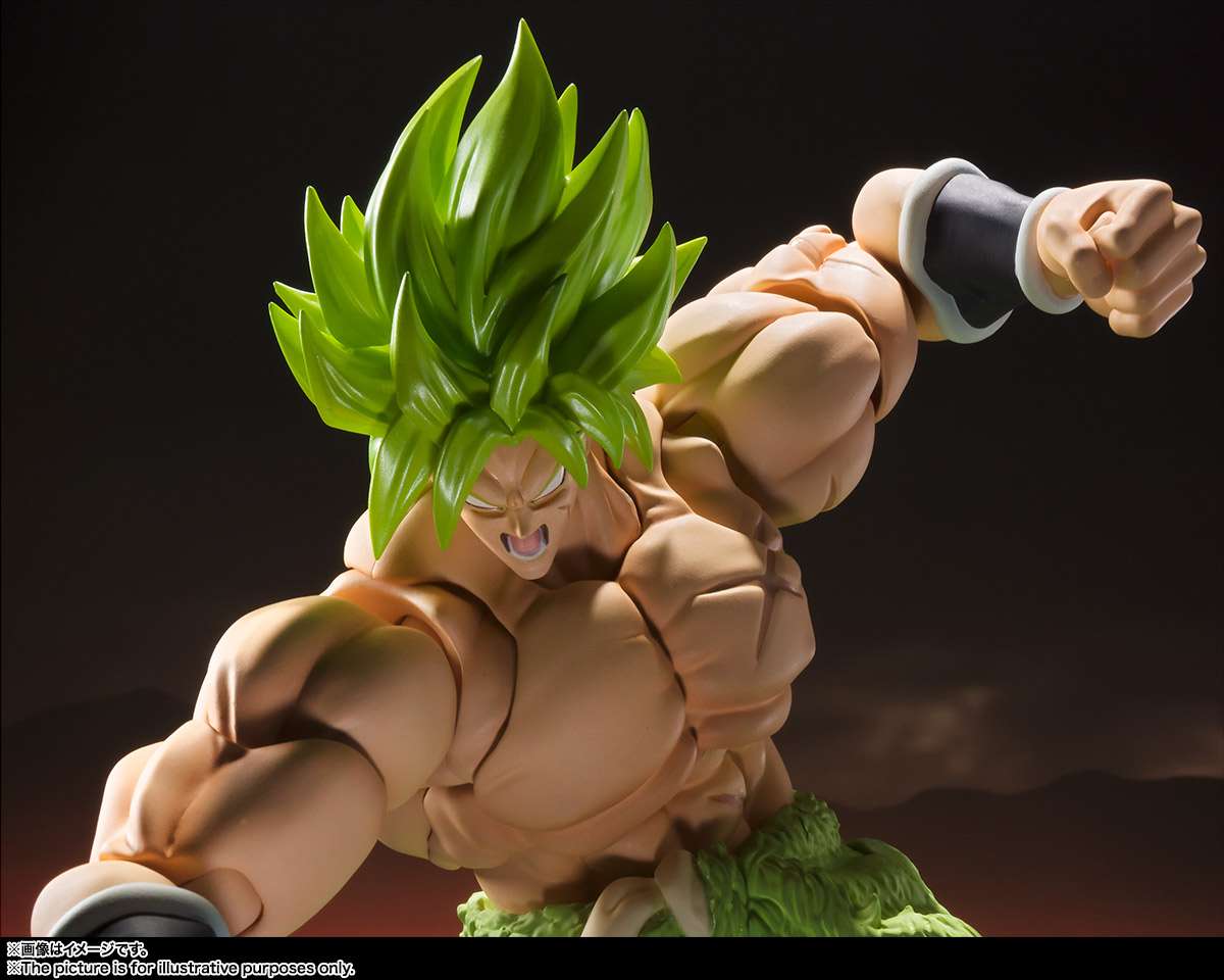 DRAGON BALL Z - Broly "Super Saiyan" - Figurine S.H. Figuarts 22cm Bandai tamashii nations