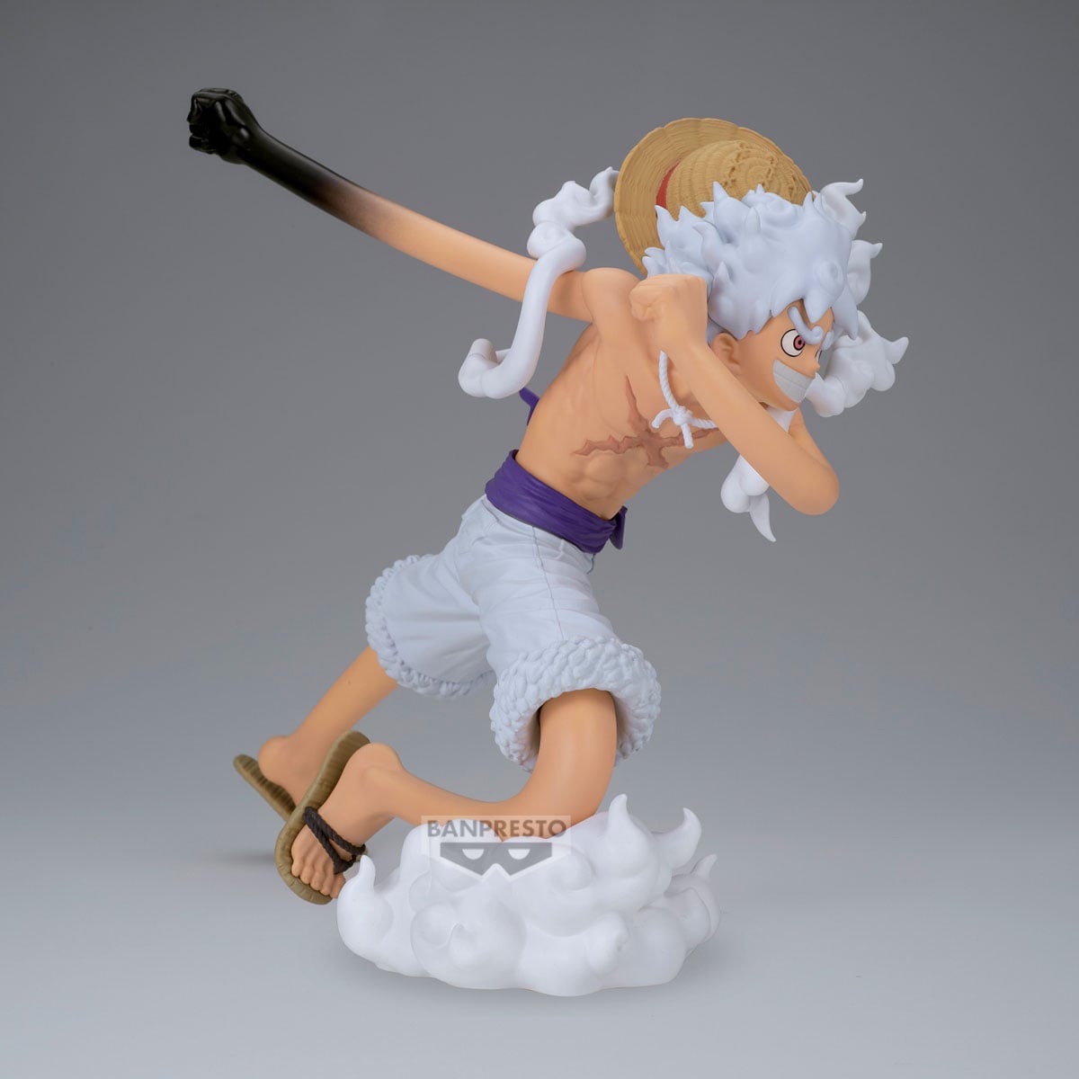 ONE PIECE - Monkey D. Luffy Gear 5 - Figurine Grandista 22cm bems